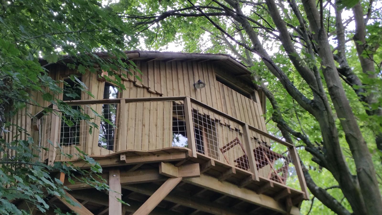 Port-le-Grand : Château des Tilleuls - cabane Le Nichoir