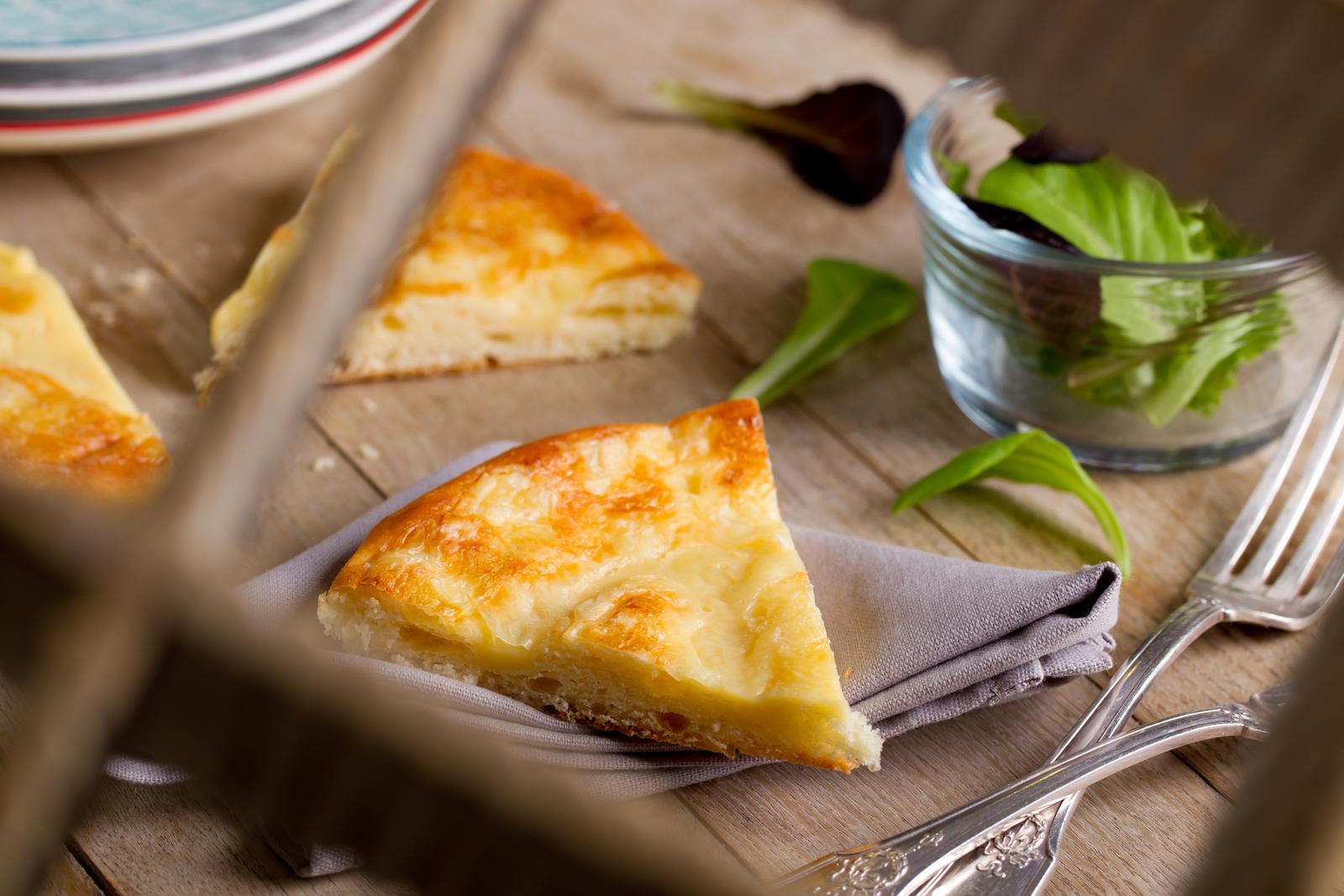 Haution : ferme de la Fontaine Orion - flamiche au maroilles (2)