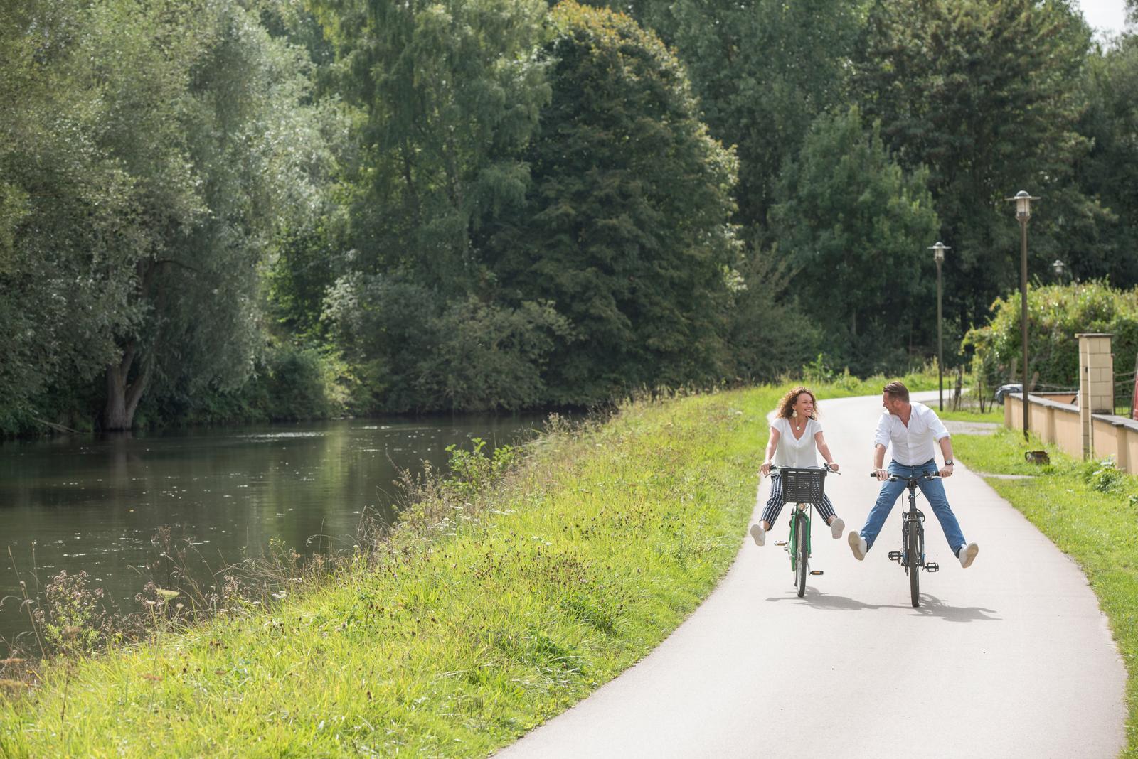 Amiens : chemin de halage