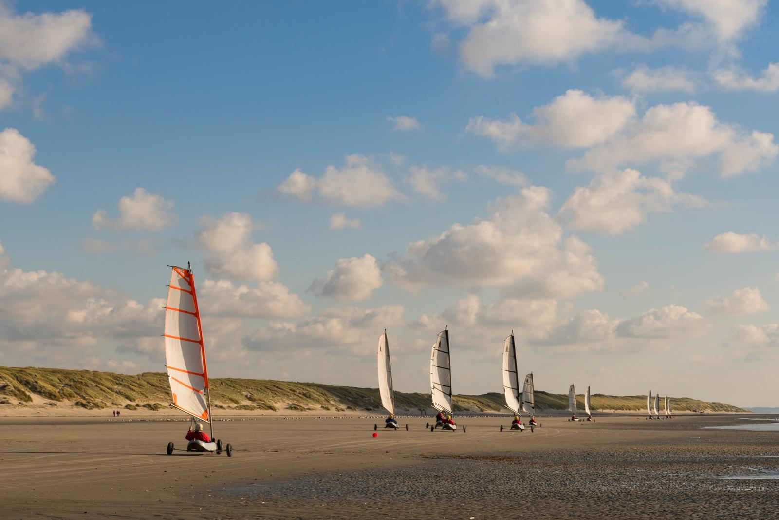 Quend : chars à voile 