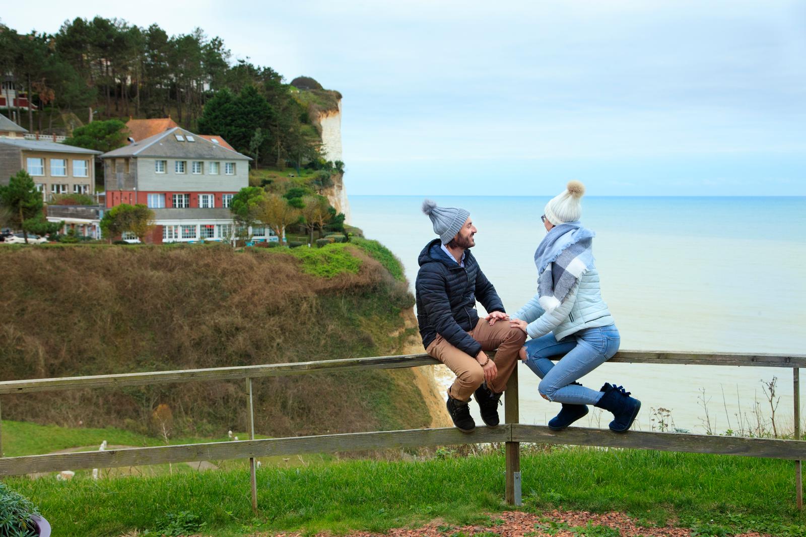 Ault : balade en amoureux