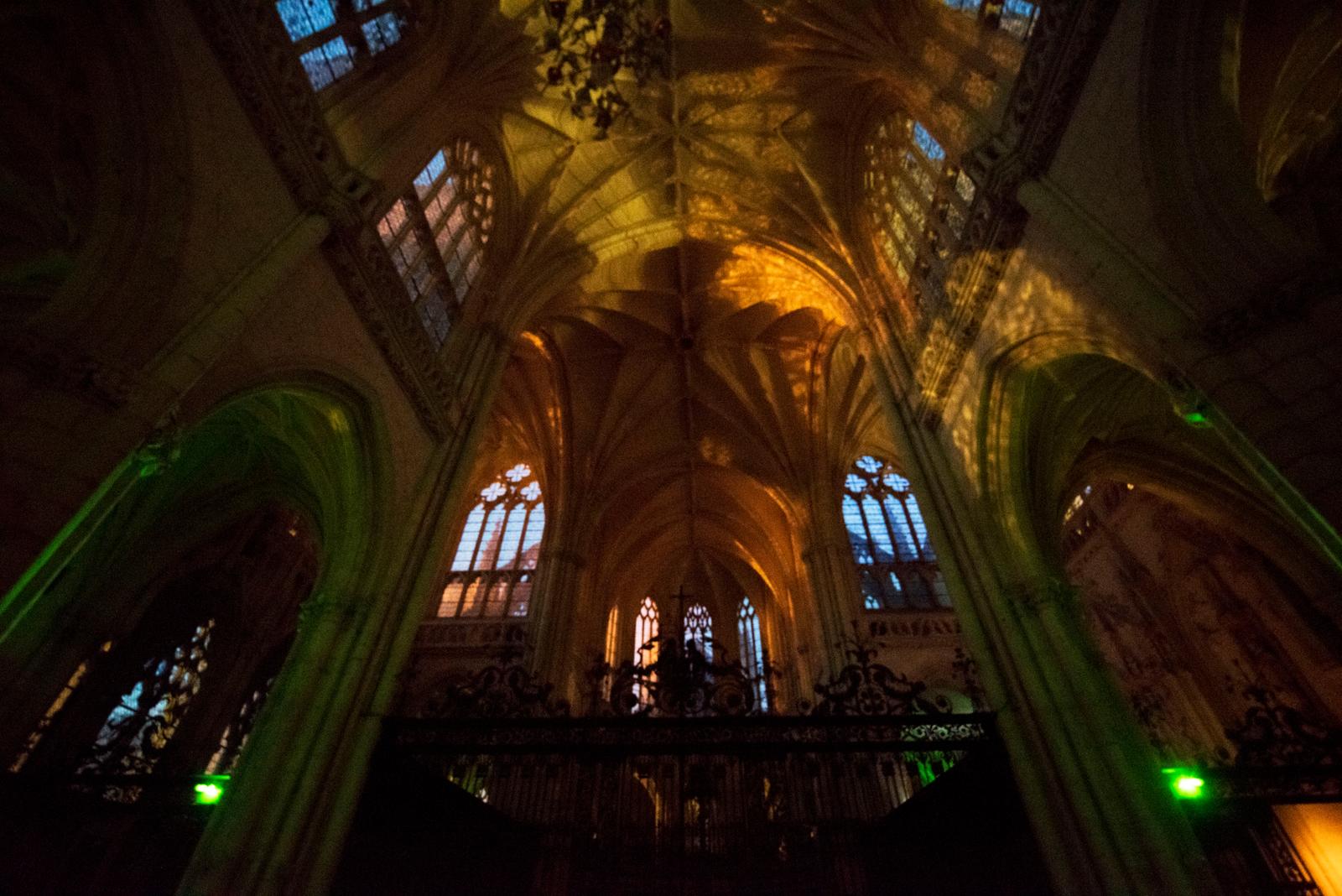 Saint-Riquier : coeur de l'église abbatiale
