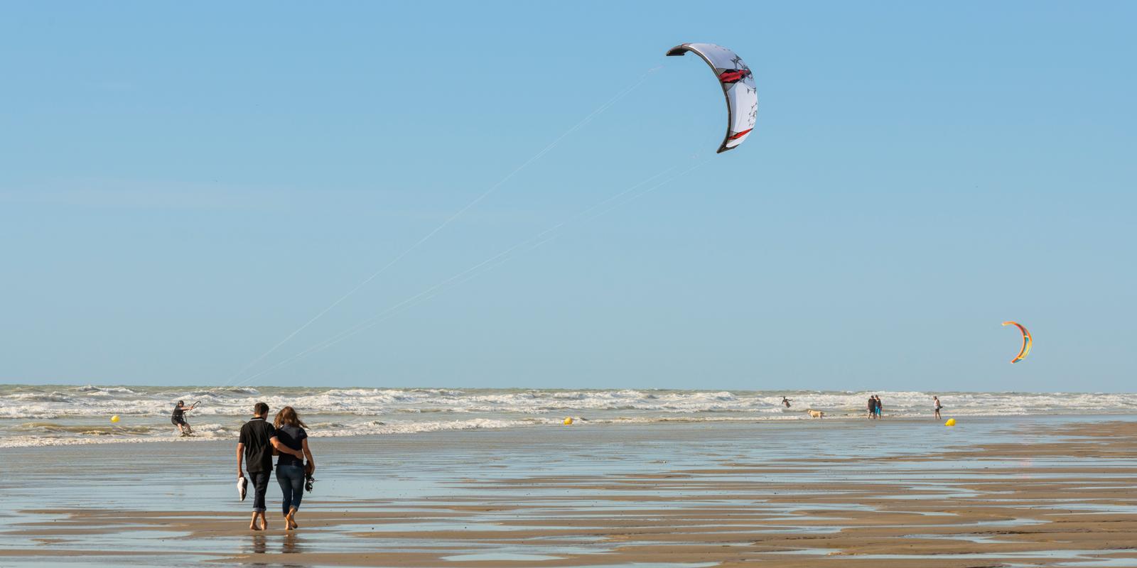 Ault - couple sur la plage