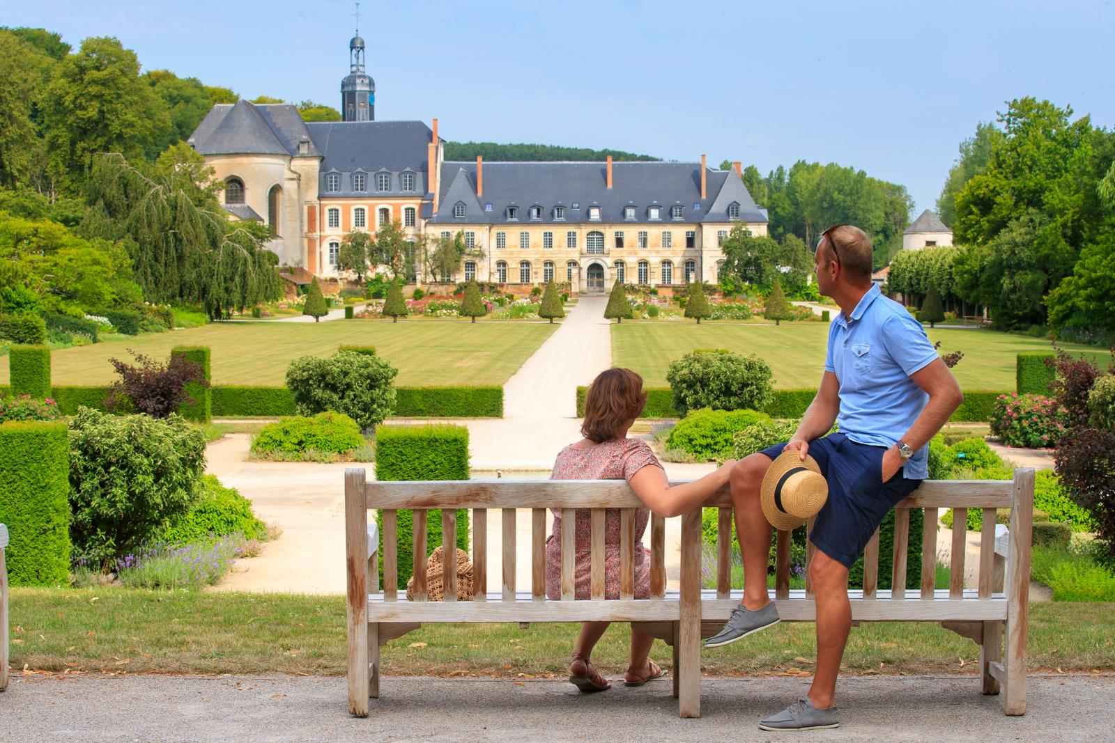 Argoules : jardins de l'abbaye de Valloires 62