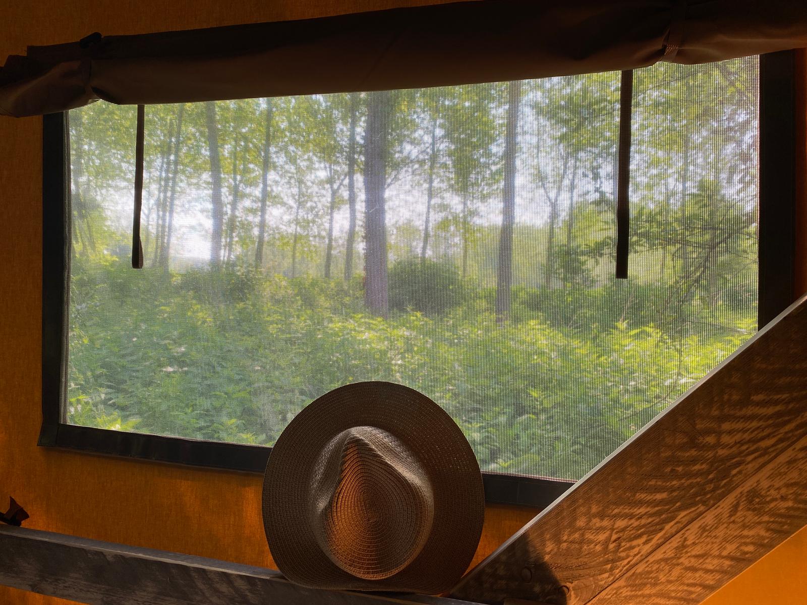 Bresles : camping de la Trye, la tente safari 05